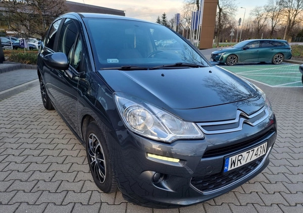 Citroen C3 cena 22900 przebieg: 156371, rok produkcji 2013 z Radom małe 352